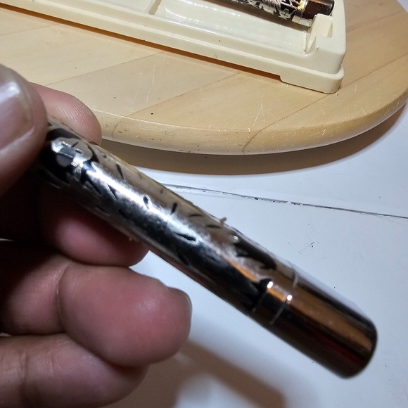 Vintage 1950s Set 6 Carvel Hall Fine Cutlery by Briddell Steak Knives In Case - Picture 6 of 11